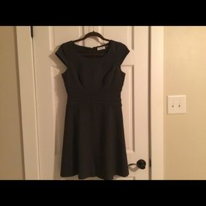 Calvin Klein charcoal grey dress. Size 6P.